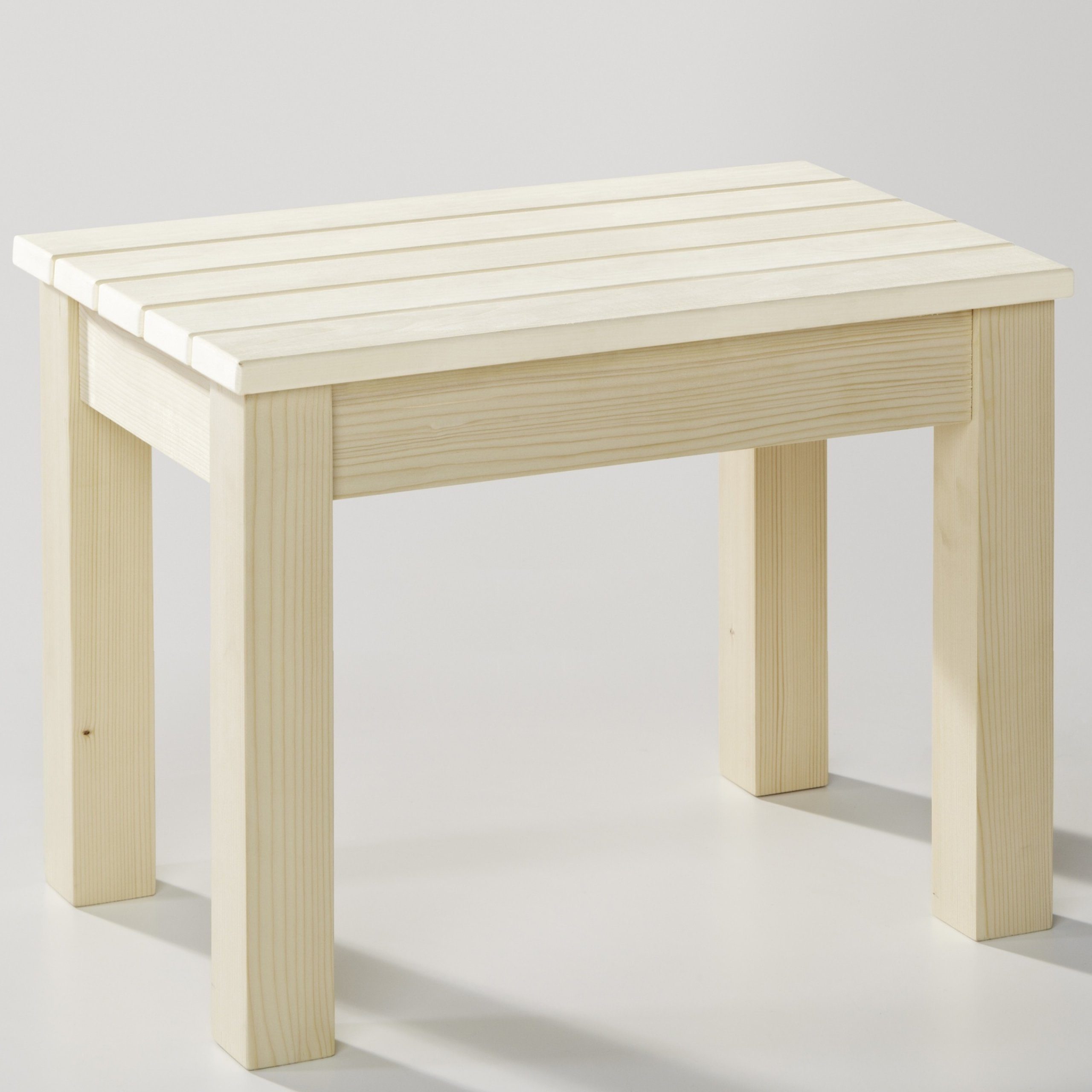 Infraworld Sauna Infraworld Saunahocker Sitzfläche Espe Standfüße Fichte