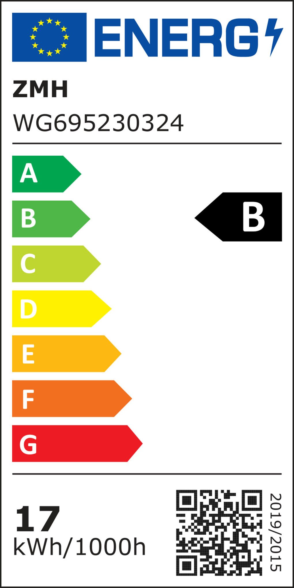 Energieeffizienzklasse: 