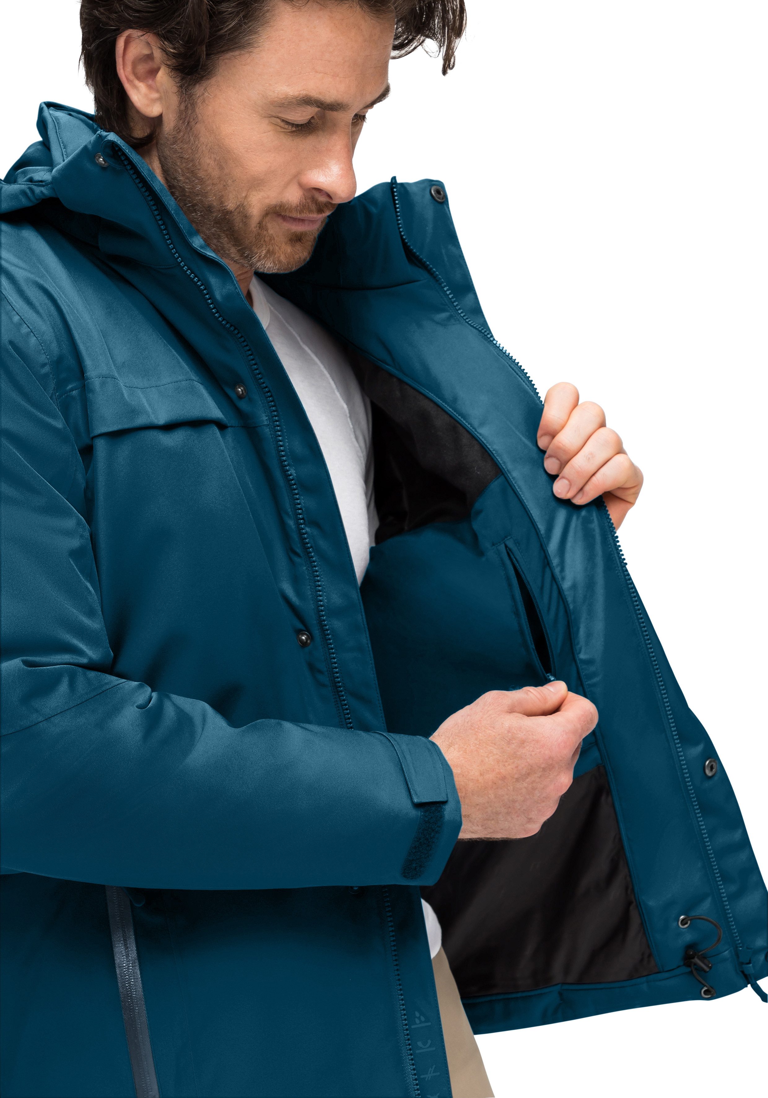 Maier Sports Winterjacke Peyor M warme Herren Jacke, wattierte Regenjacke, günstig online kaufen