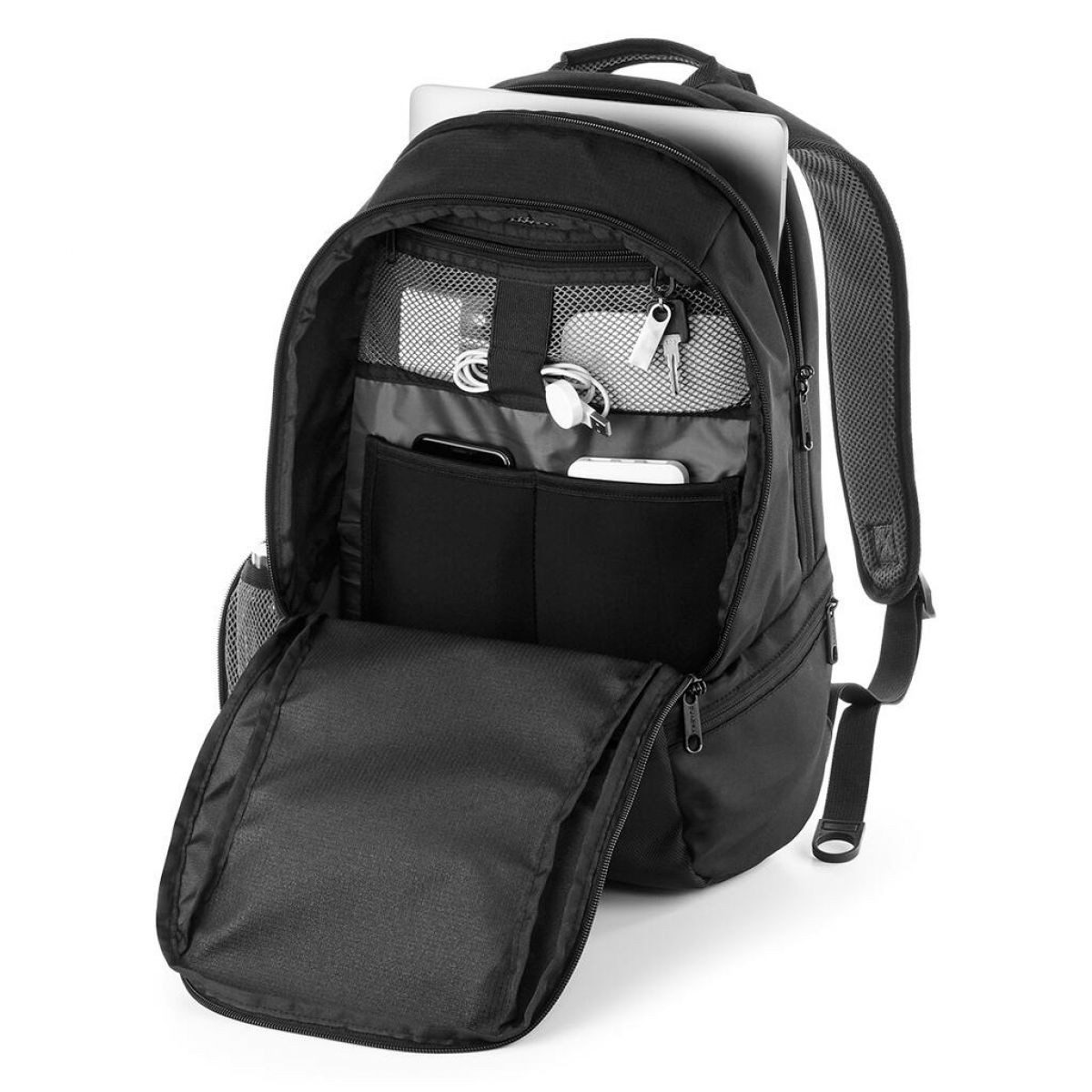 Quadra Laptoprucksack Laptop-Rucksack Vessel Slimline, 46 x 30 x 18 cm