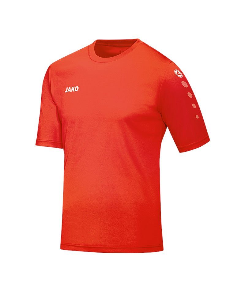 Jako Fußballtrikot orange kurzarm Trikot Team