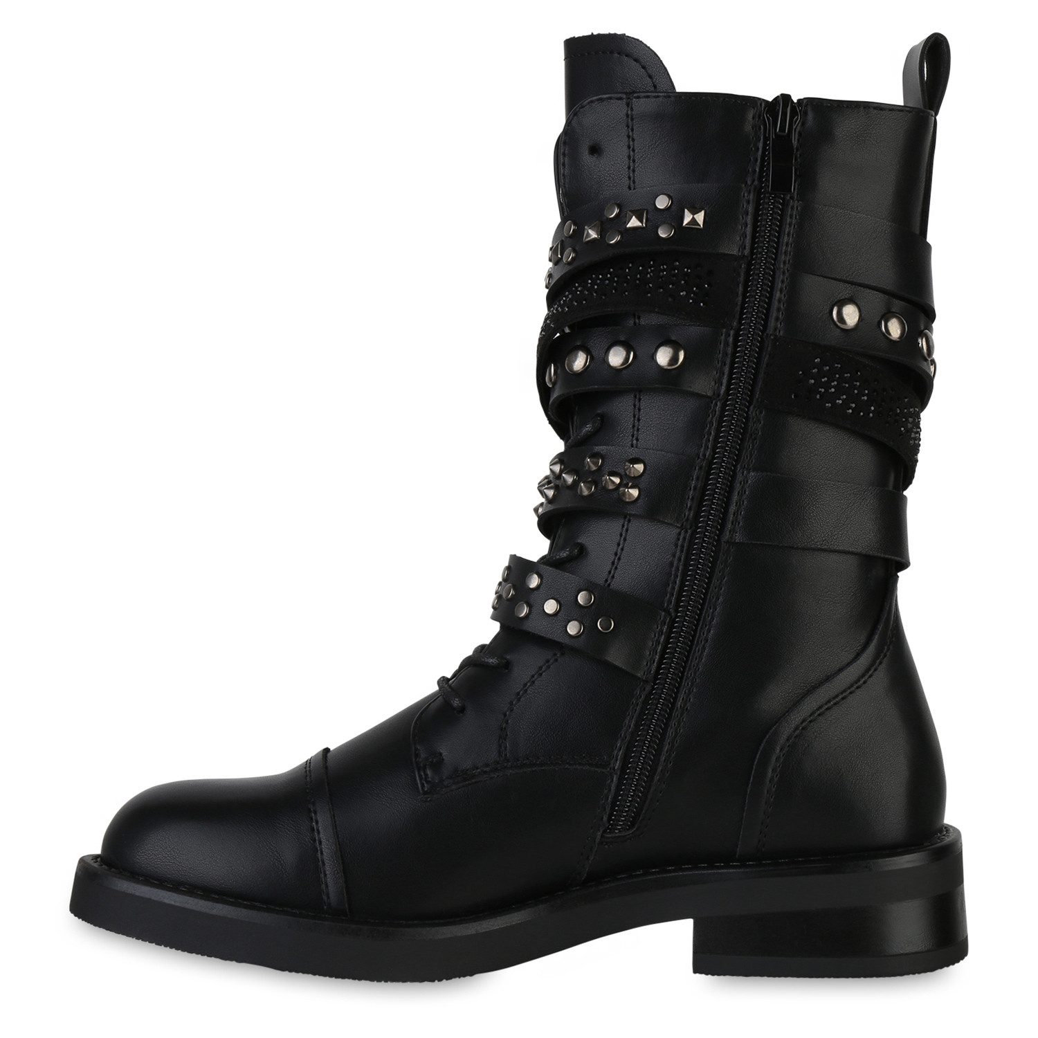 VAN HILL 841813 Stiefel Damen Bikerstiefel günstig online kaufen