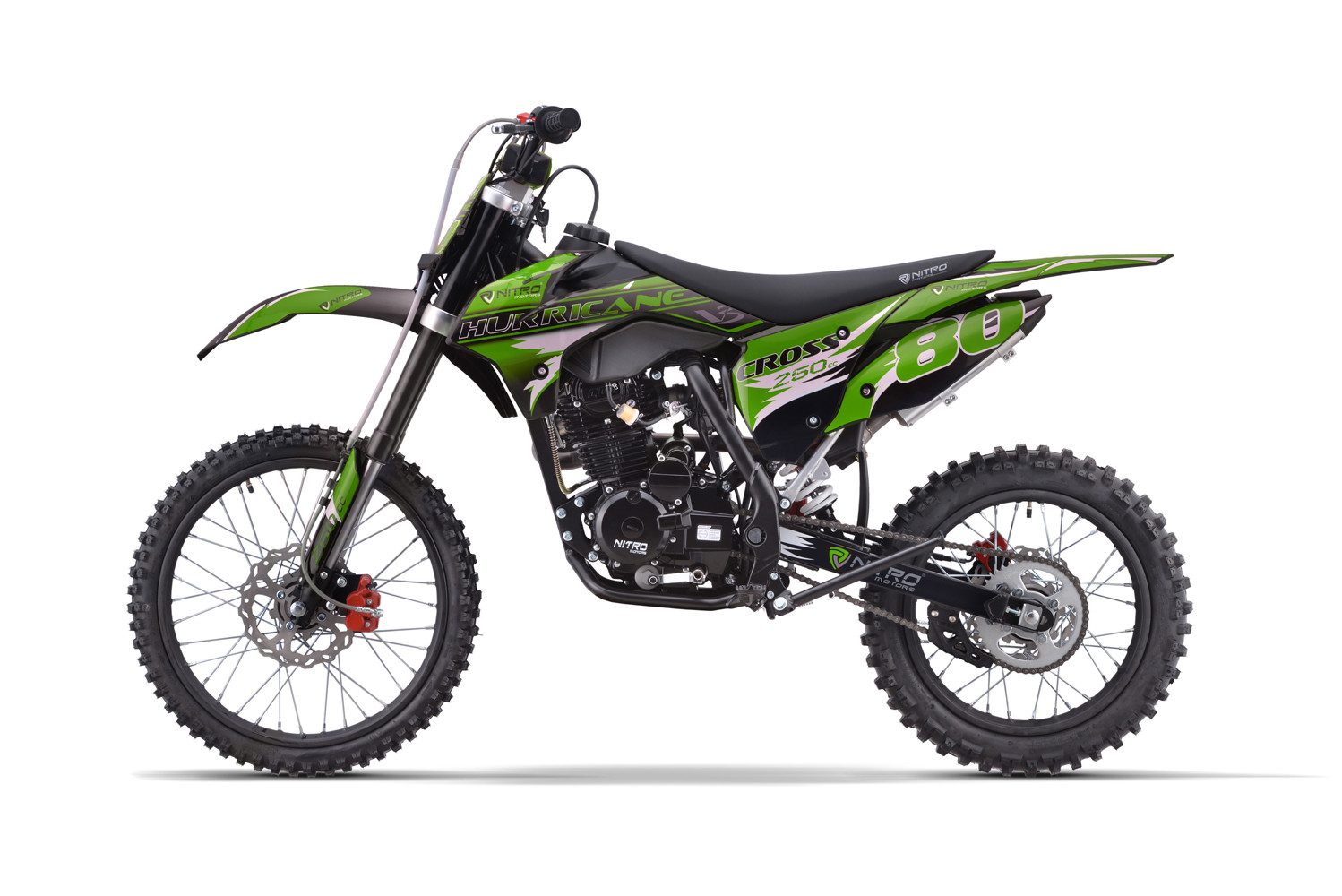 Smarty Crossrad 250cc Dirtbike BRX V3 19/16 Kick und E-Start