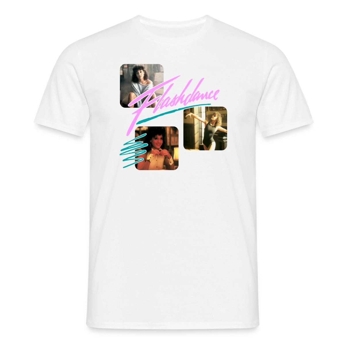 T-Shirt Flashdance 80er-Design Mit Alex Owens Männer T-Shirt