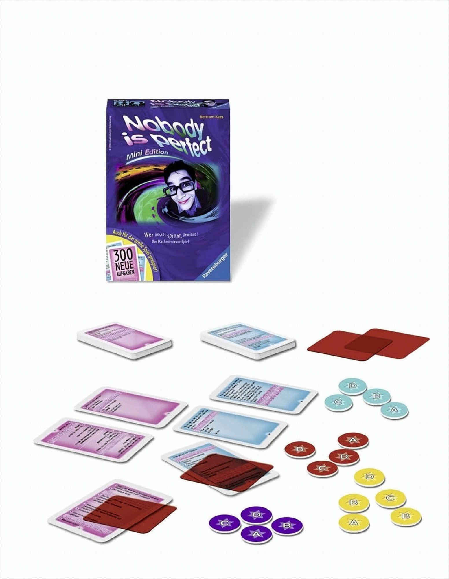 Ravensburger Spiel Nobody is perfect - Mini - Wer besser spinnt, gewinnt!