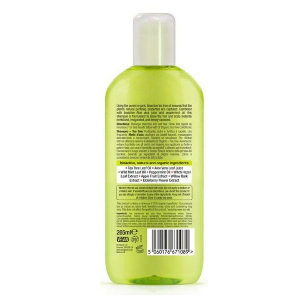 Dr. Organic Haarshampoo Dr.Organic Tea Tree Shampoo 265ml