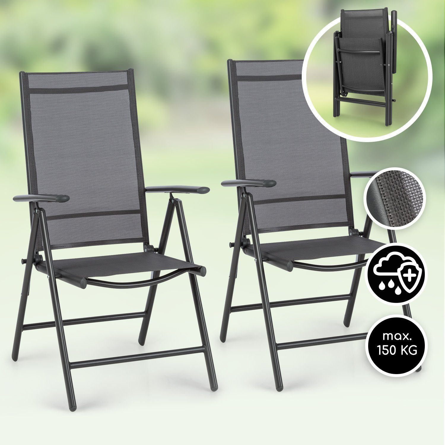 blumfeldt Klappstuhl London Lite (Set, 2 günstig online kaufen