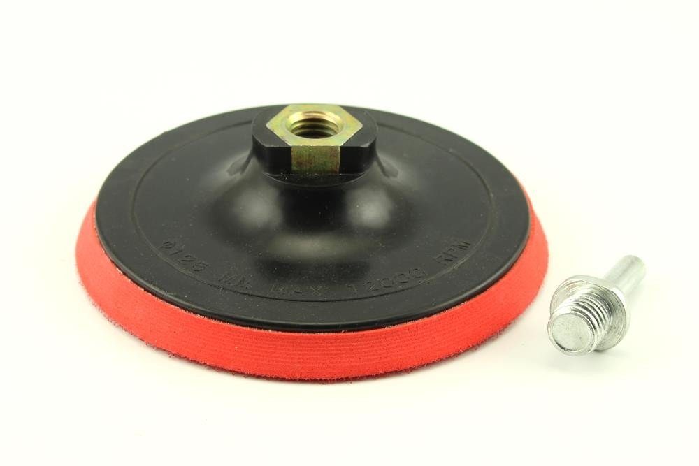 Schleifteller Schleifteller 125 mm mit Spanndorn