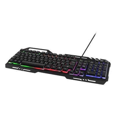 DELTACO »RGB Gaming Tastatur (RGB-Hintergrundbeleuchtung, Nordisches Layout)« PC-Tastatur