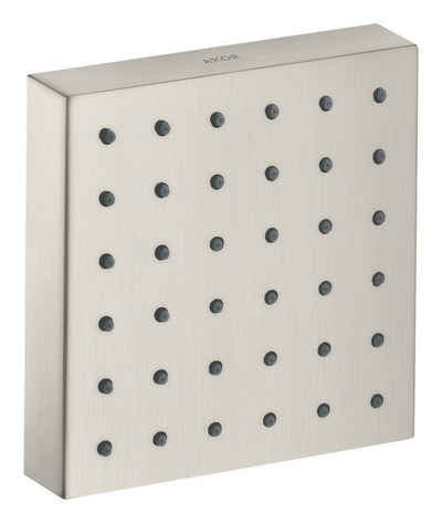 hansgrohe Duschsystem Axor ShowerSolutions, Höhe 12 cm, 1 Strahlart(en), Brausemodul Unterputz - Edelstahl Optic