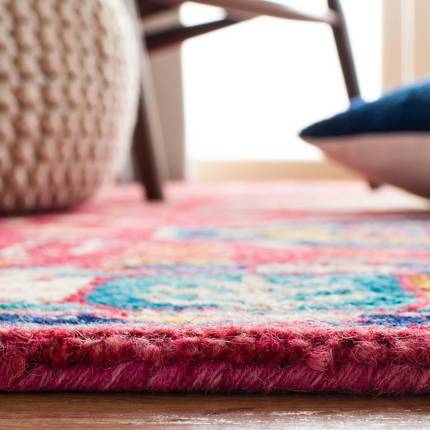 Ready Rugs Designteppich Loop-Teppichkollektion Rot