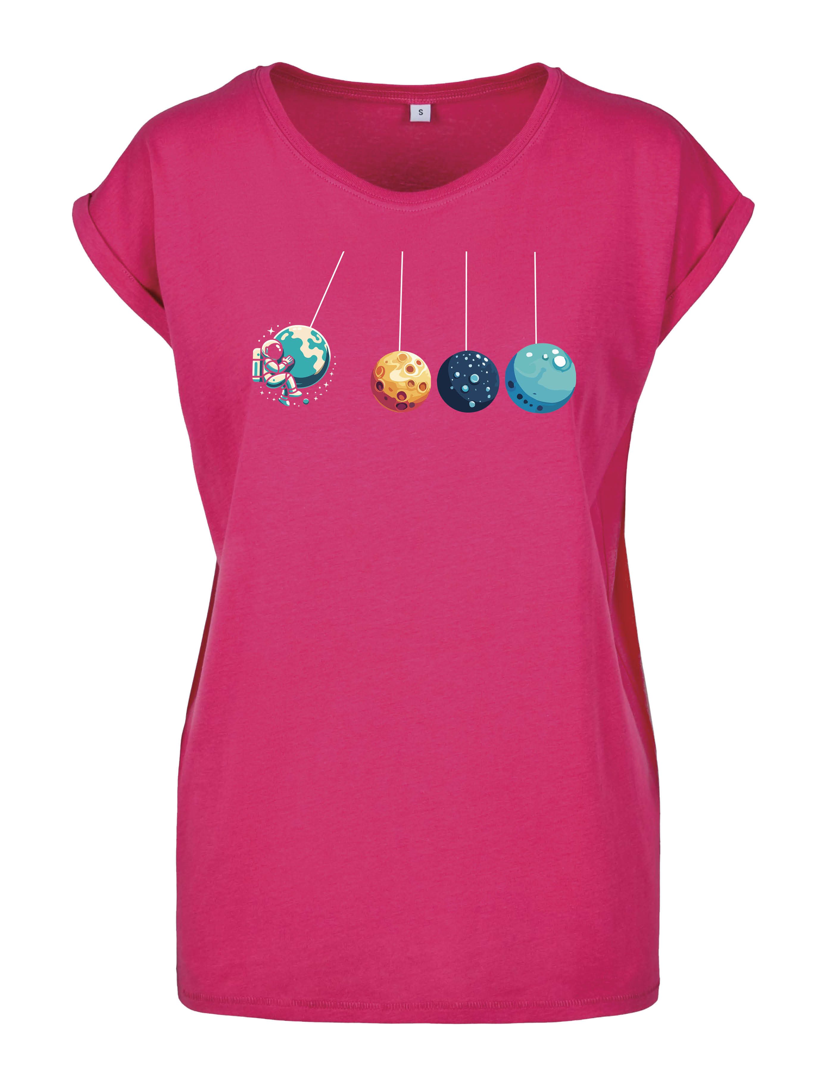 Youth Designz Print-Shirt "Planeten Universum" Damen günstig online kaufen