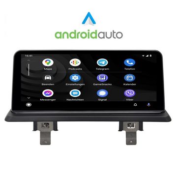 TAFFIO Für BMW E81 E82 E87 E88 CCC System 10.2" Touch Android GPS CarPlay Einbau-Navigationsgerät