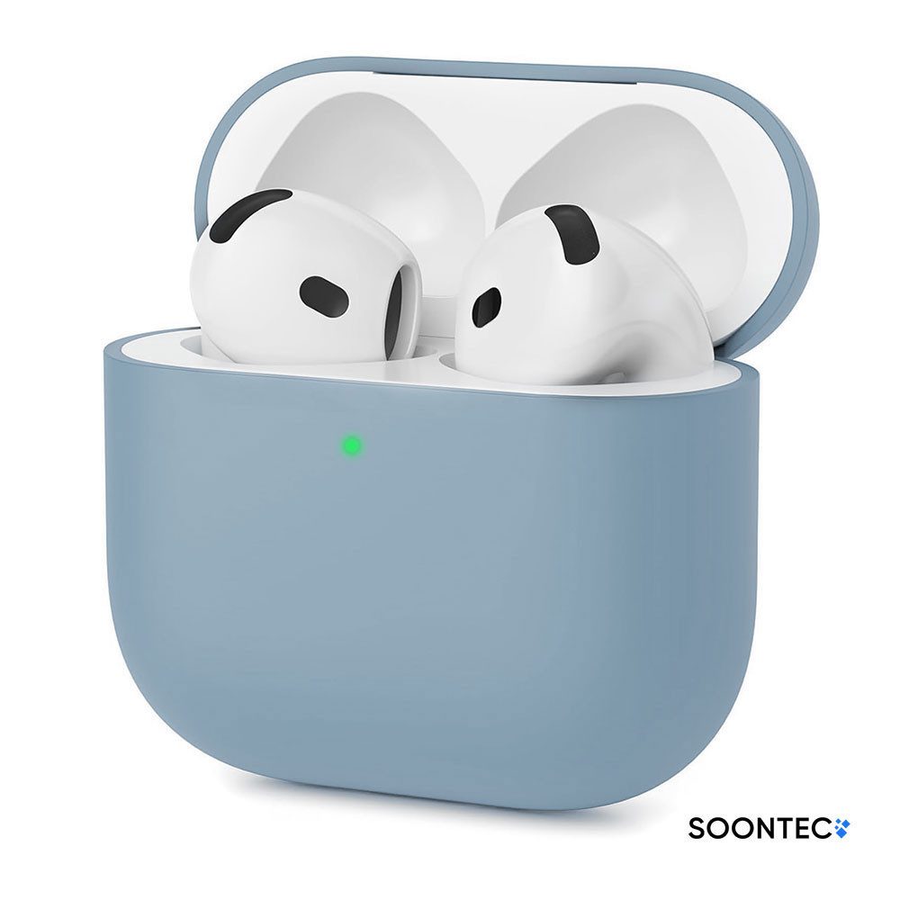 SOONTEC Kopfhörer-Schutzhülle AirPods 4 Case, Silikon