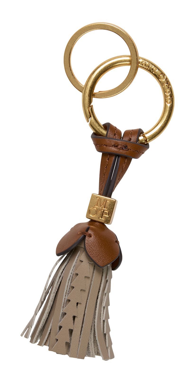 Marc O'Polo Schlüsselanhänger Leather Keyring, aus echtem Leder