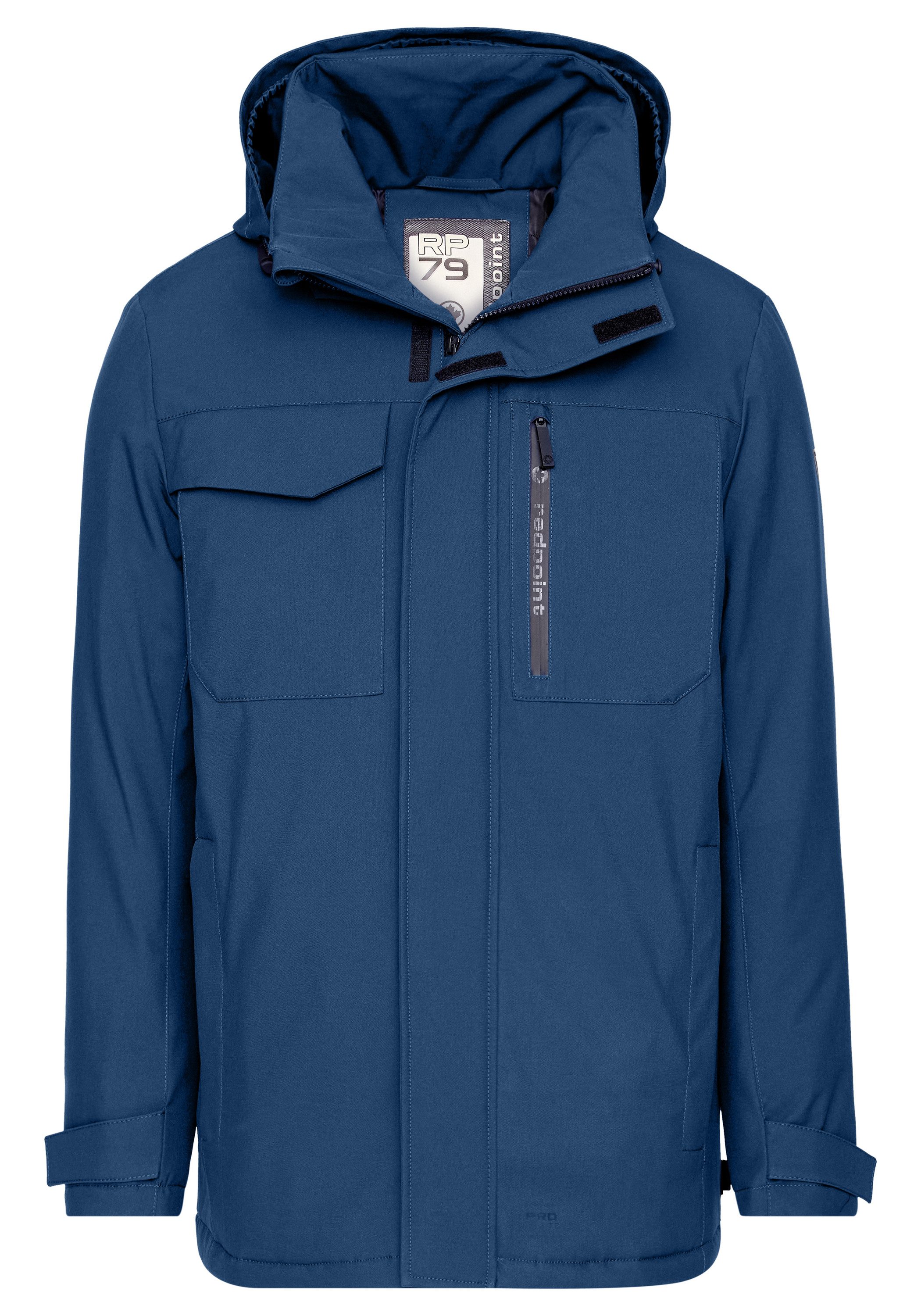 Redpoint Funktionsjacke LANCE Wasserdichte Funktionsjacke mit Kapuze und Stretch – Bild 2 von 5