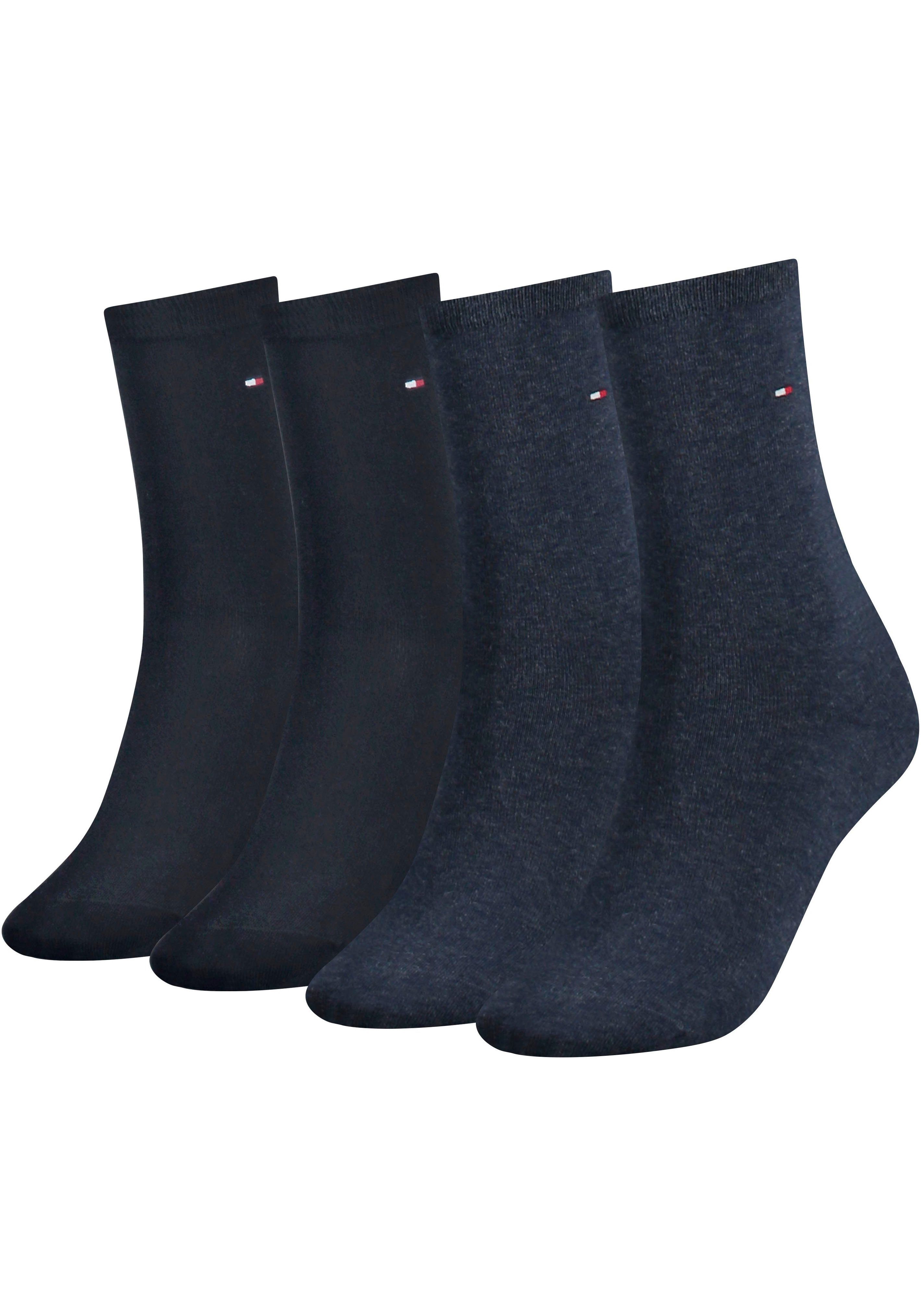 Tommy Hilfiger Socken TH WOMEN 4P SOCK ECOM (4-Paar) jeans