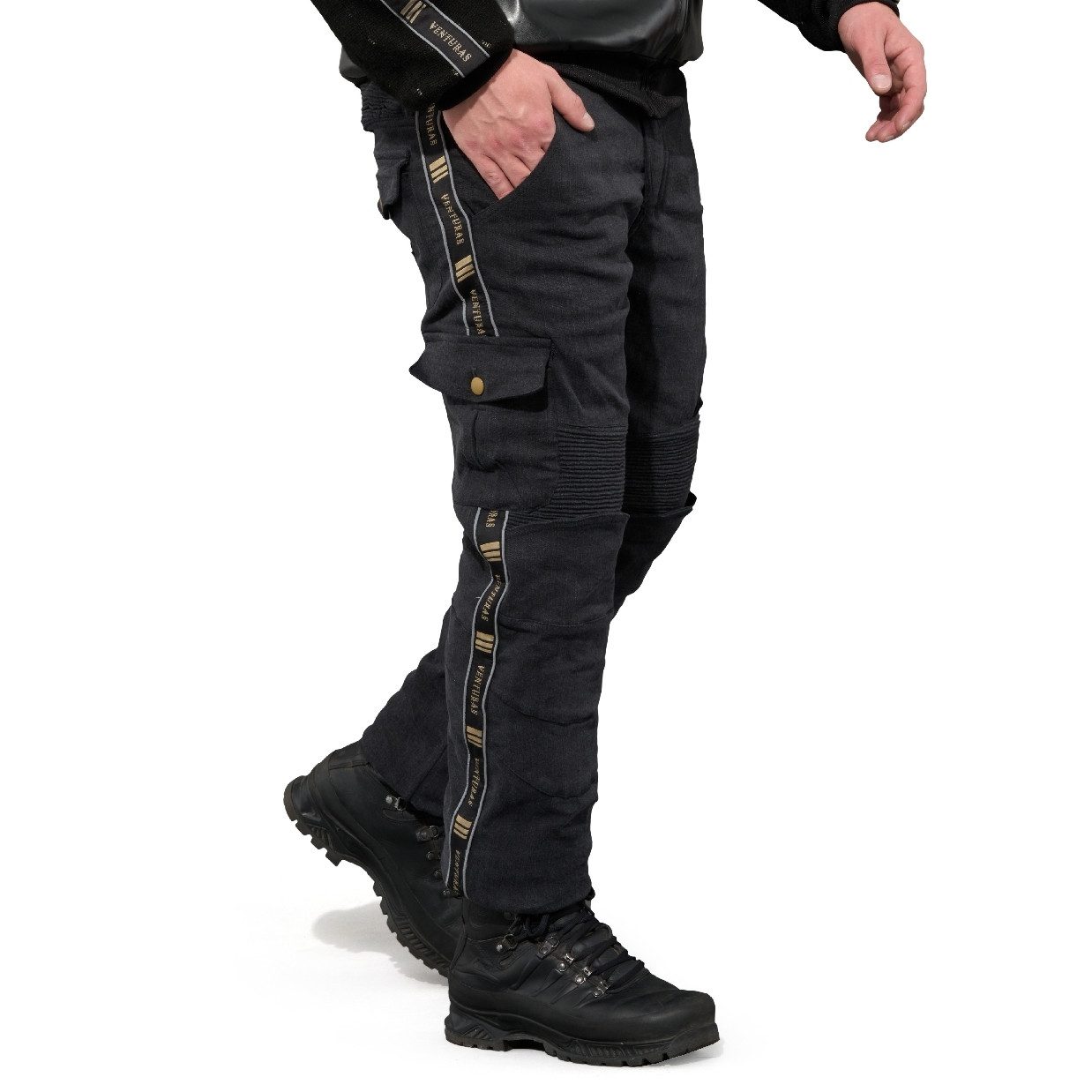 Venturas Motorradhose Cargo Jeans Kevlar Skinny günstig online kaufen