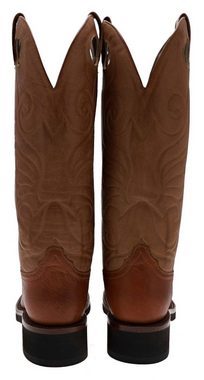 Sendra Boots TIARA 18527 Braun Cowboystiefel Rahmengenähte Buckaroo