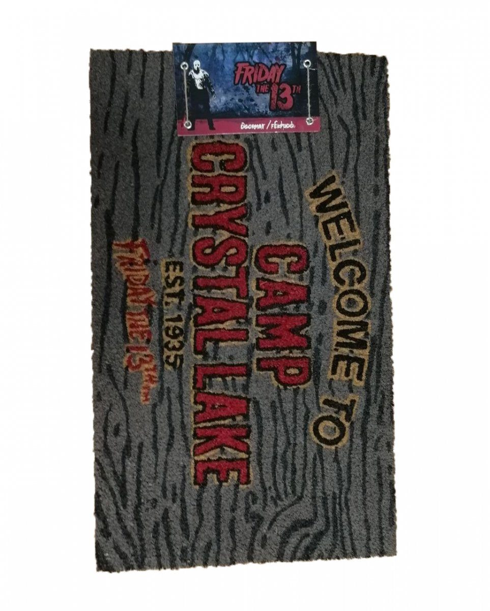 Horror-Shop Teppich Freitag der 13. Fussmatte 60 x 40 cm