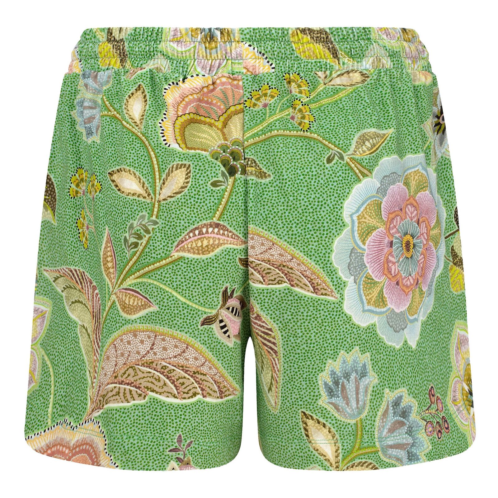 PiP Studio Pyjamashorts Bob Short Trousers Matata mit geblümten Muster