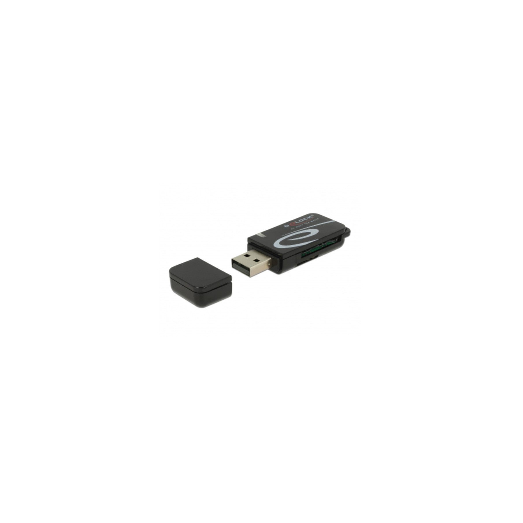 RFID-Kartenleser Mini USB 2.0 Card Reader mit SD und Micro SD Slot
