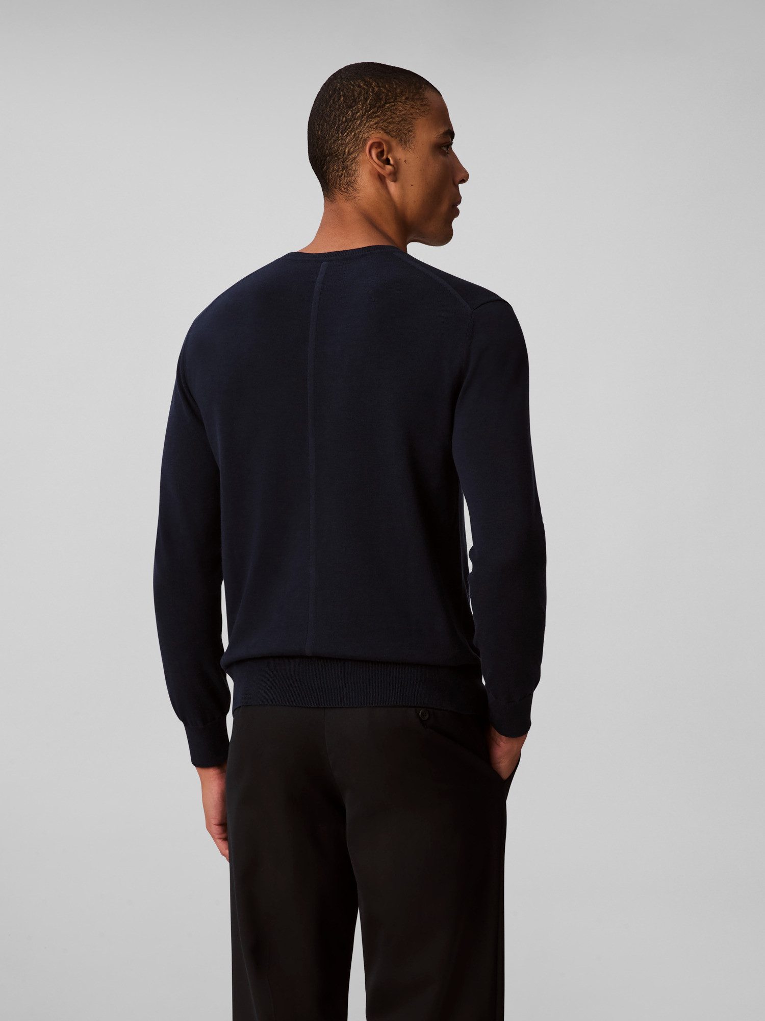 Calvin Klein Strickpullover LS SUPIMA COTTON CREW 14GG Mit Rundhalsausschni günstig online kaufen