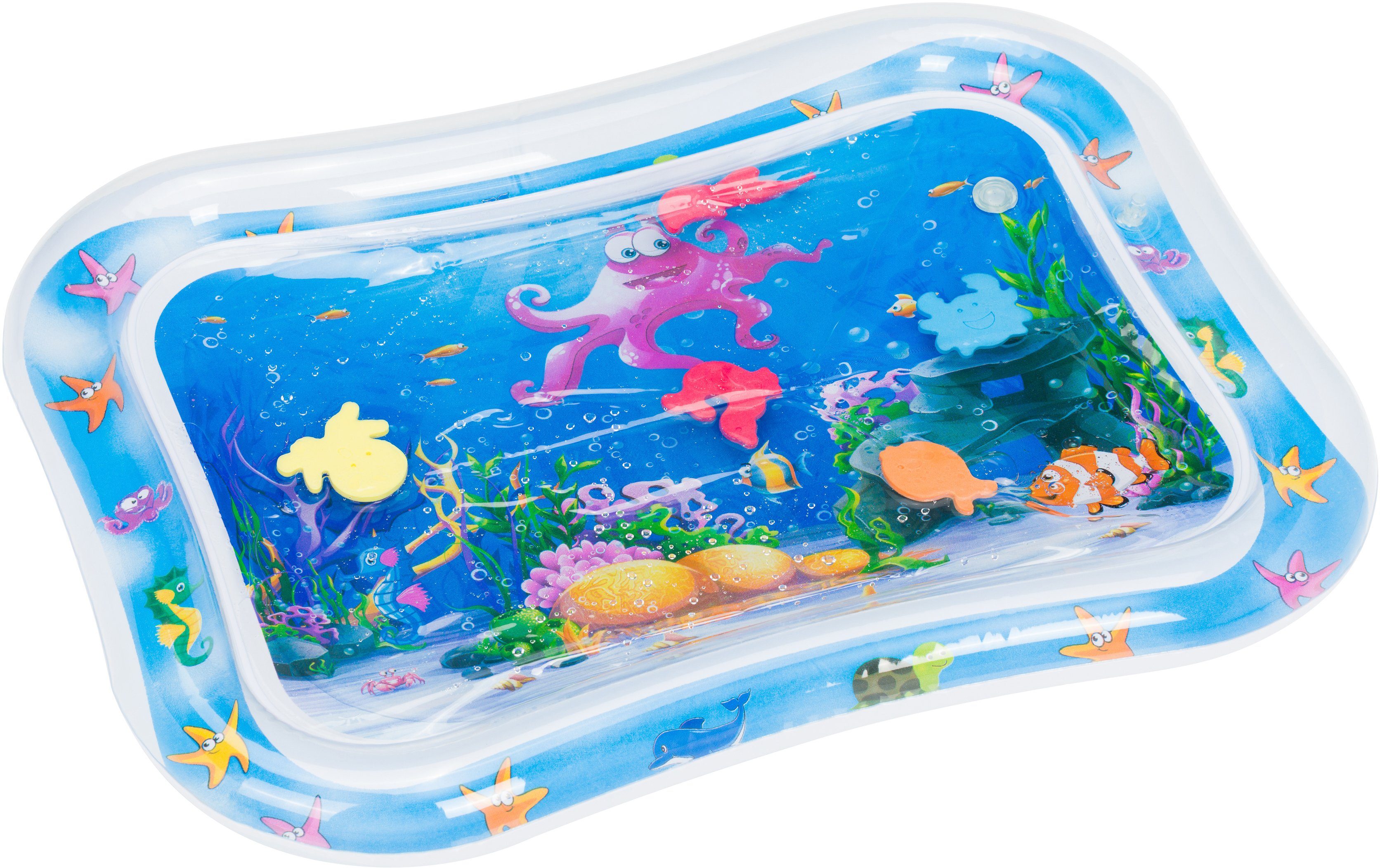 Fillikid Wasserspielmatte Ocean, blau, teilweise mit Wasser befüllbar