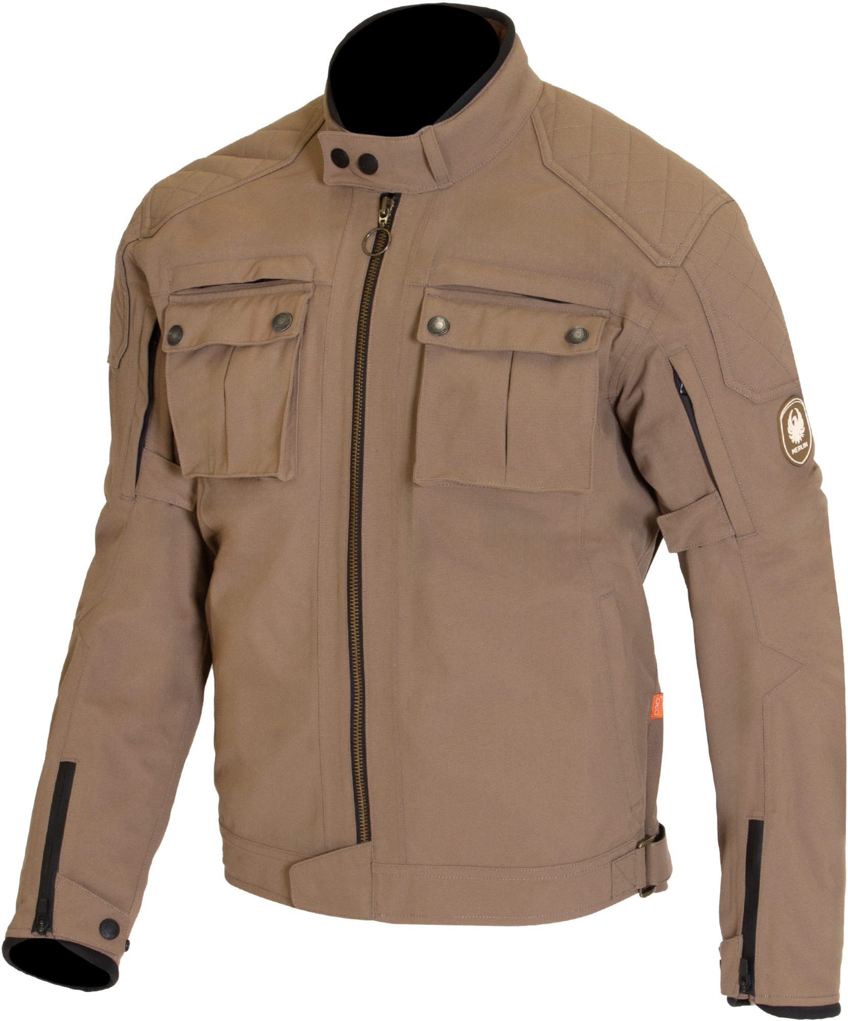 Merlin Motorradjacke Coplow Eco D30 laminierte Motorrad Textiljacke wasserabweisend