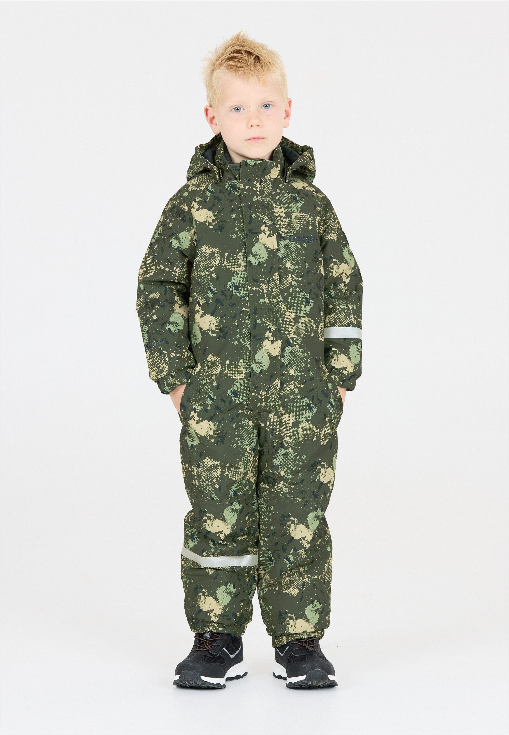 ZIGZAG Schneeoverall Tower mit wasser- und winddichter TPU-Membran