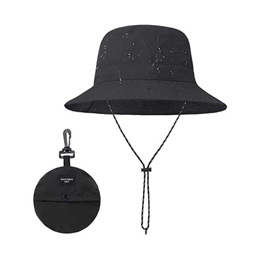 Bextsrack Sonnenhut Faltbar Wasserdicht Fischerhut Regenhut Anglerhut Sonnenhut Sommerhut Für Männer und Frauen