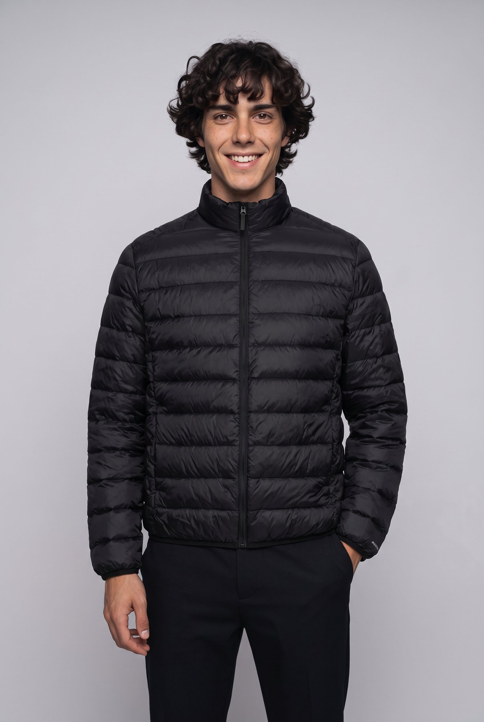Jack & Jones Steppjacke JJEBERG LIGHT DOWN COLLAR PUFFER NOOS Kunstfaser, regular fit – Bild 2 von 5