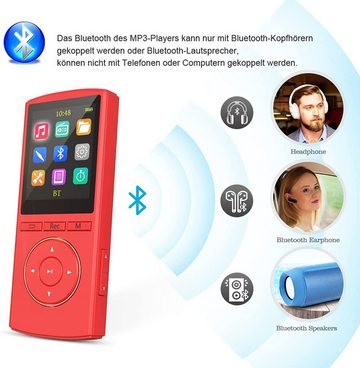Leway »MP3 Player mit starkem Bluetooth, 8GB Kinder mp3-player mit FM Radio« MP3-Player