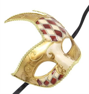 Dekorative Verkleidungsmaske Halloween Maske, Venezianische Masken für Kostümparty, (1-tlg), Maskerade Maske, Karneval Masken Halloween Masken