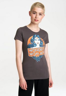 LOGOSHIRT T-Shirt Wonder Woman mit tollem Frontprint