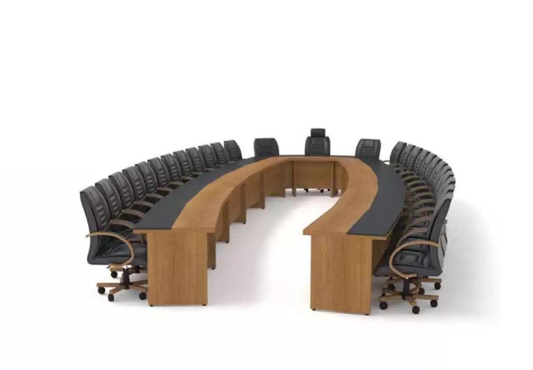 Xlmoebel Konferenztisch Großer Besprechungstisch 830 cm für Büro und Arbeitszimmer, Made in Europa