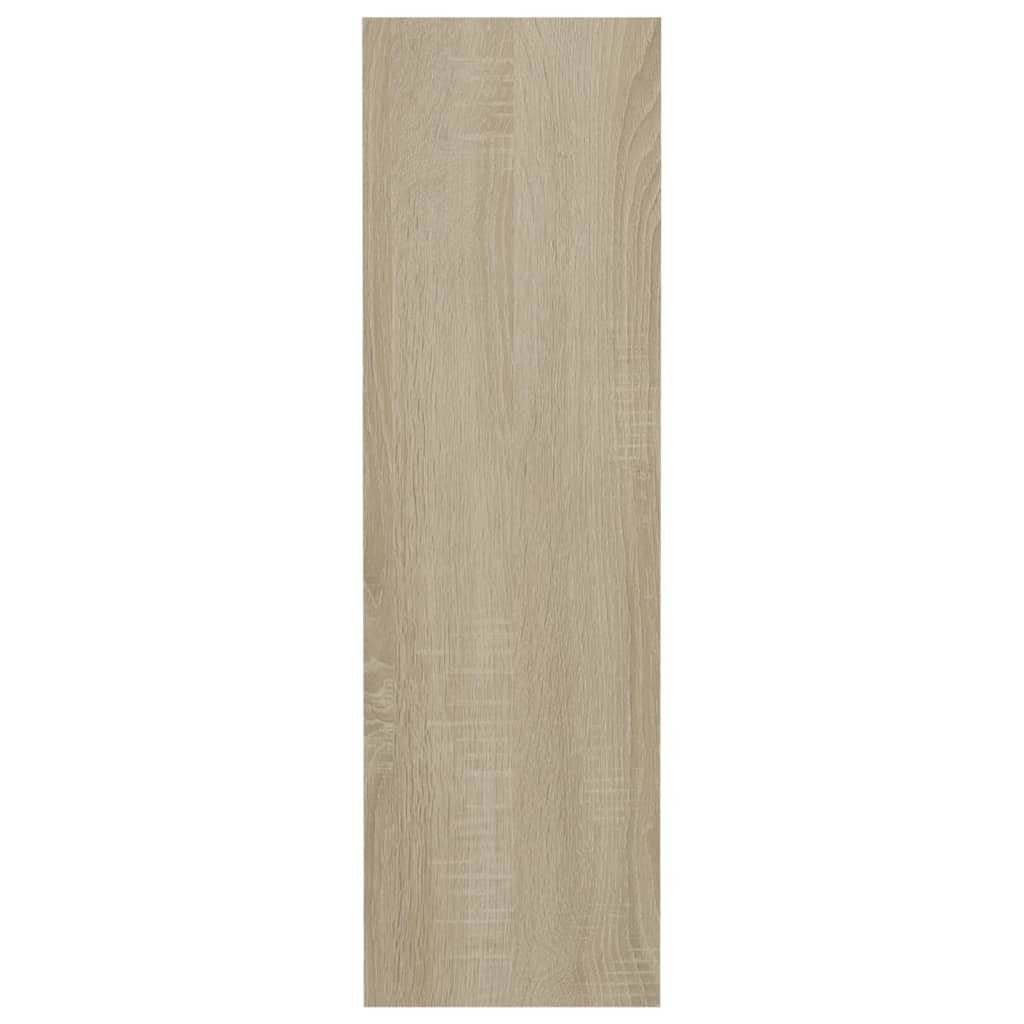 Schuhschrank Sonoma-Eiche Holzwerkstoff Stk. Wand-Schuhschränke furnicato 60x18x60cm 4