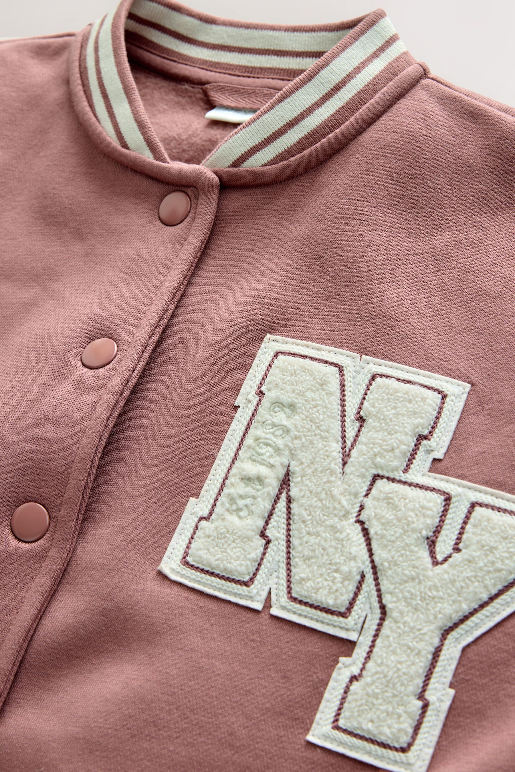 Next Collegejacke Bestickte Varsity-Jacke (1-St)