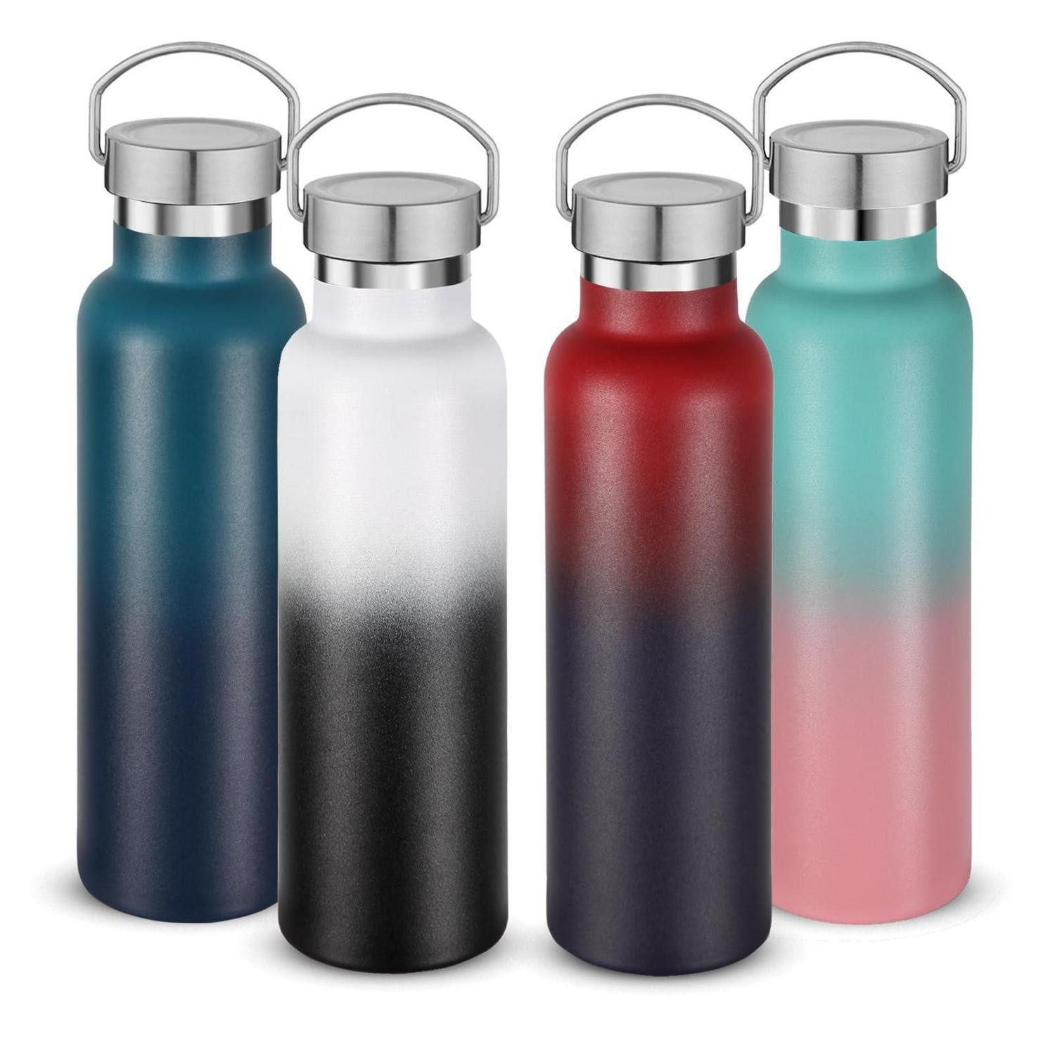 LuxusKollektion Isolierflasche Trinkflasche Edelstahl 4er Set