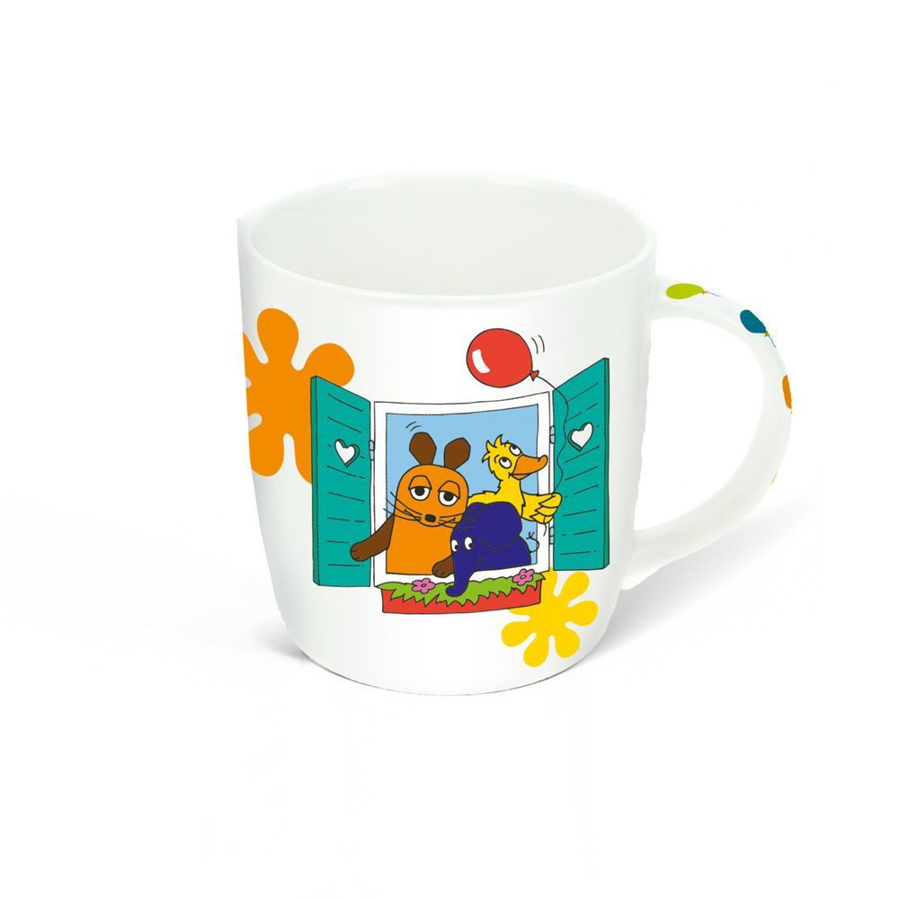 Tasse Trötsch Tasse "Die Maus Maus und Freunde" Kaffeetasse Teetasse Geschen