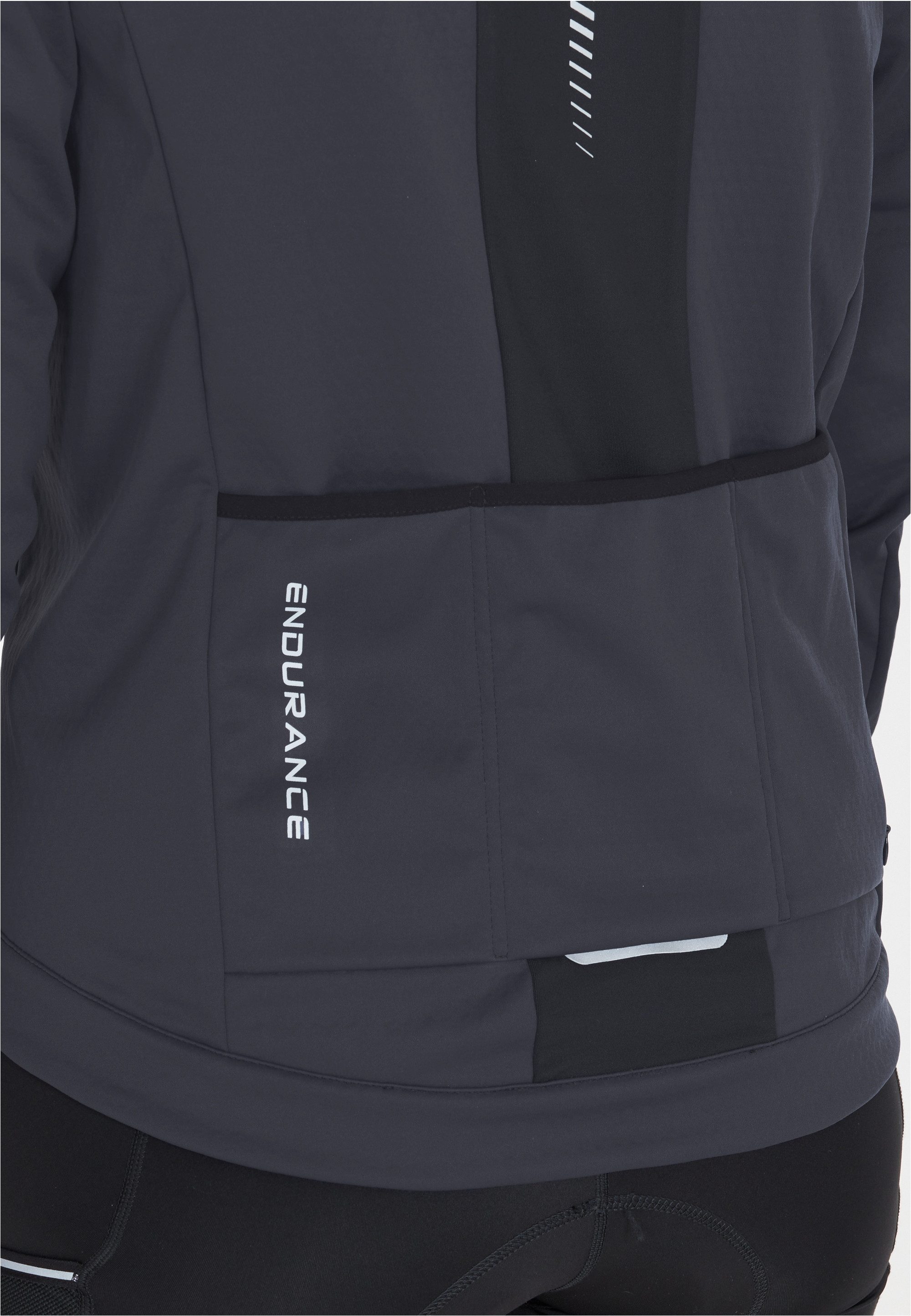 ENDURANCE Fahrradjacke Titan aus winddichtem Material