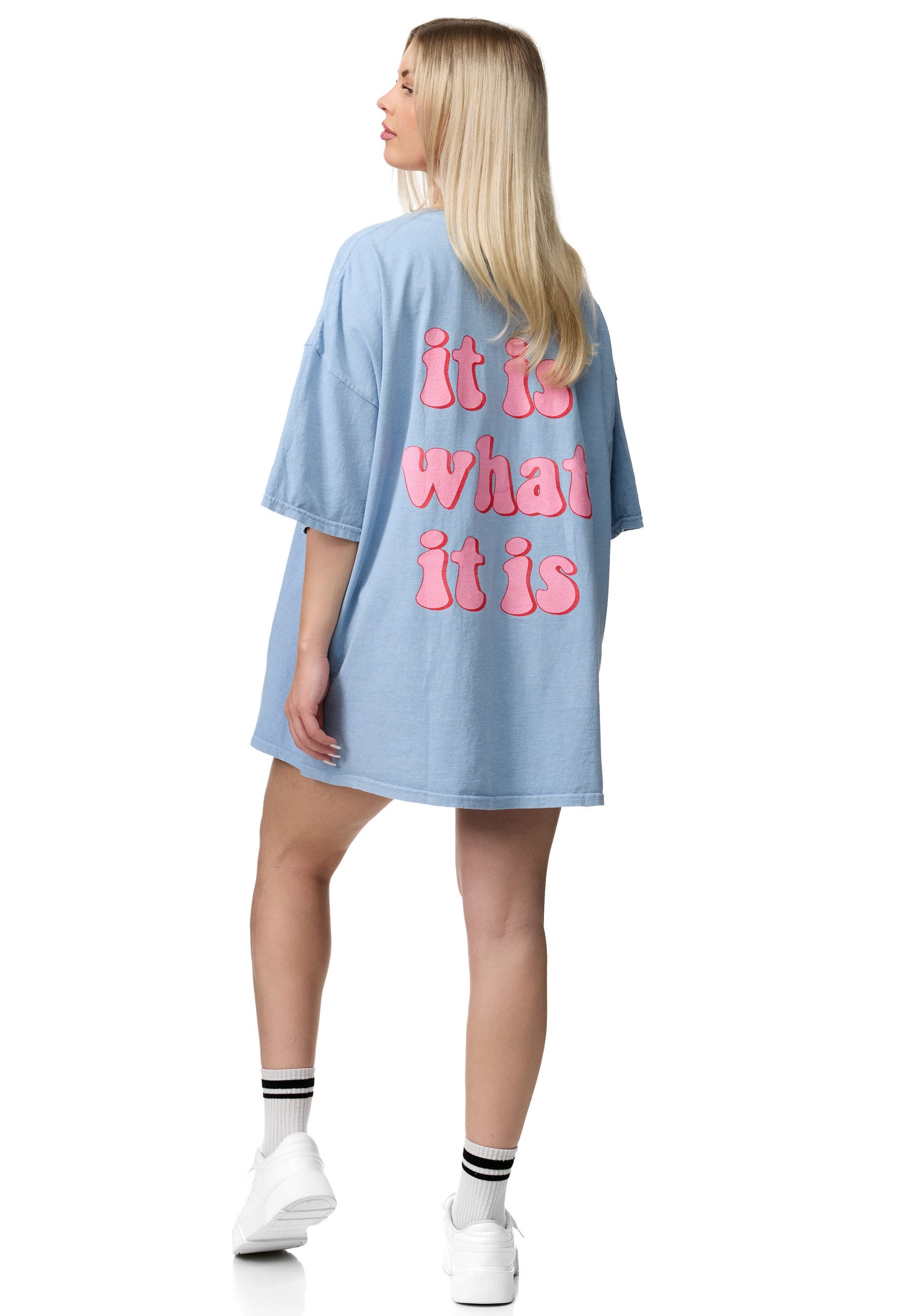 Worldclassca T-Shirt Worldclassca Oversized Print T-Shirt günstig online kaufen