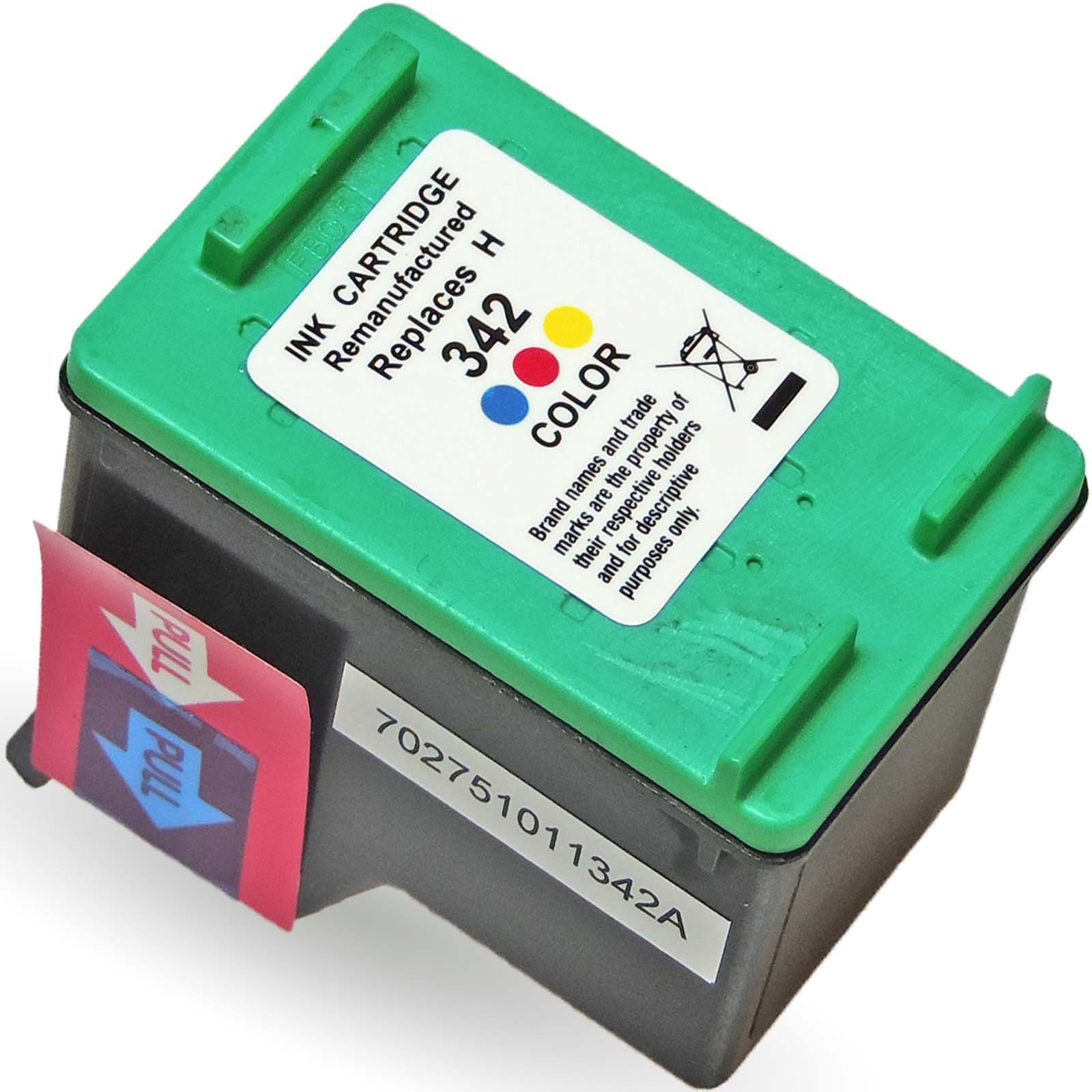 Kompatibel HP 342, C9361EE 3-Farbig (Cyan, Magenta, Gelb) Tintenpatrone (Einzelpatrone, S)