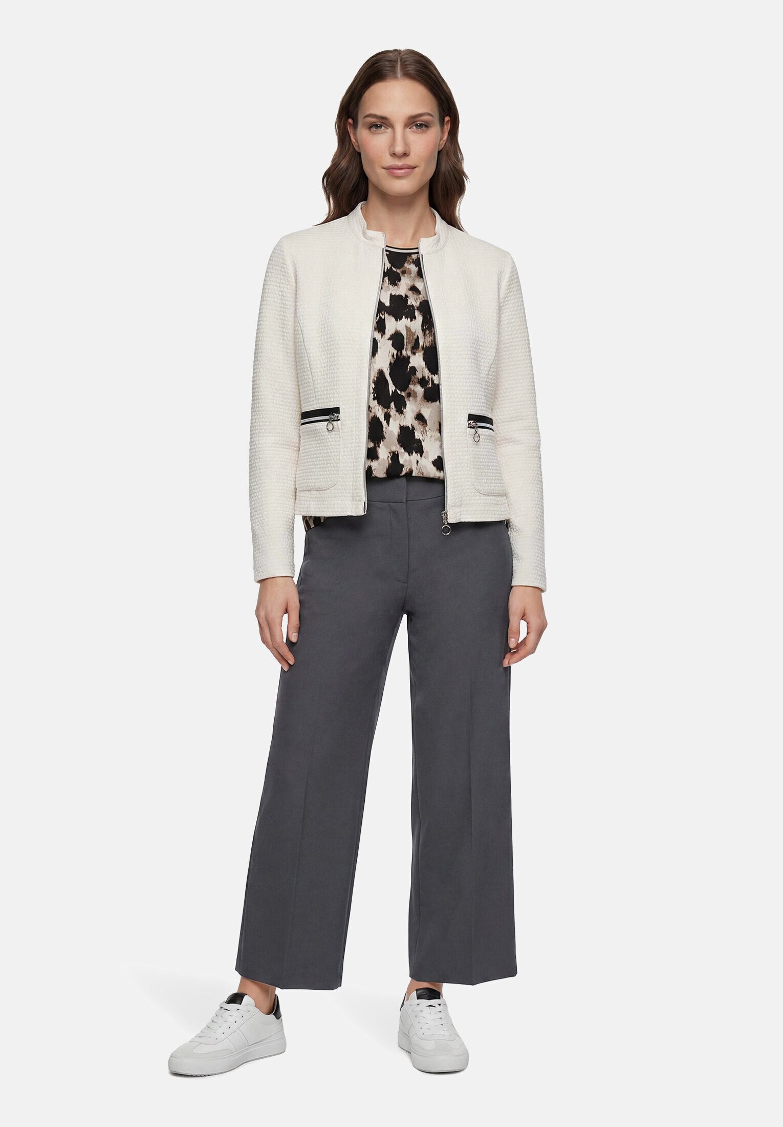 Betty Barclay Sweatjacke Damen mit Reißverschluss