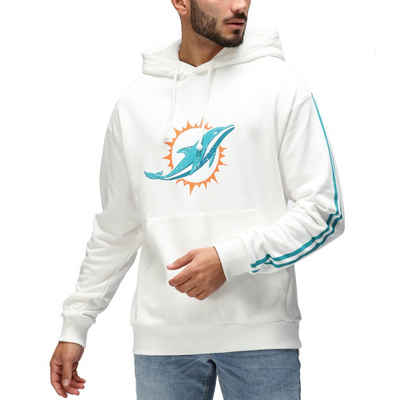 Recovered Kapuzenpullover »Re:covered NFL Miami Dolphins ecru«
