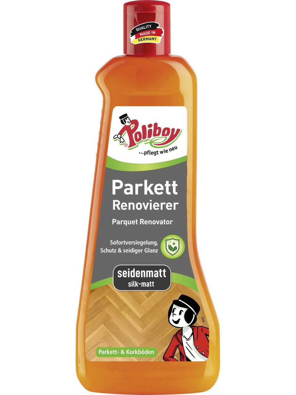 poliboy Poliboy Parkettrenovierer 500 ml seidenmatt Holzpflegeöl günstig online kaufen