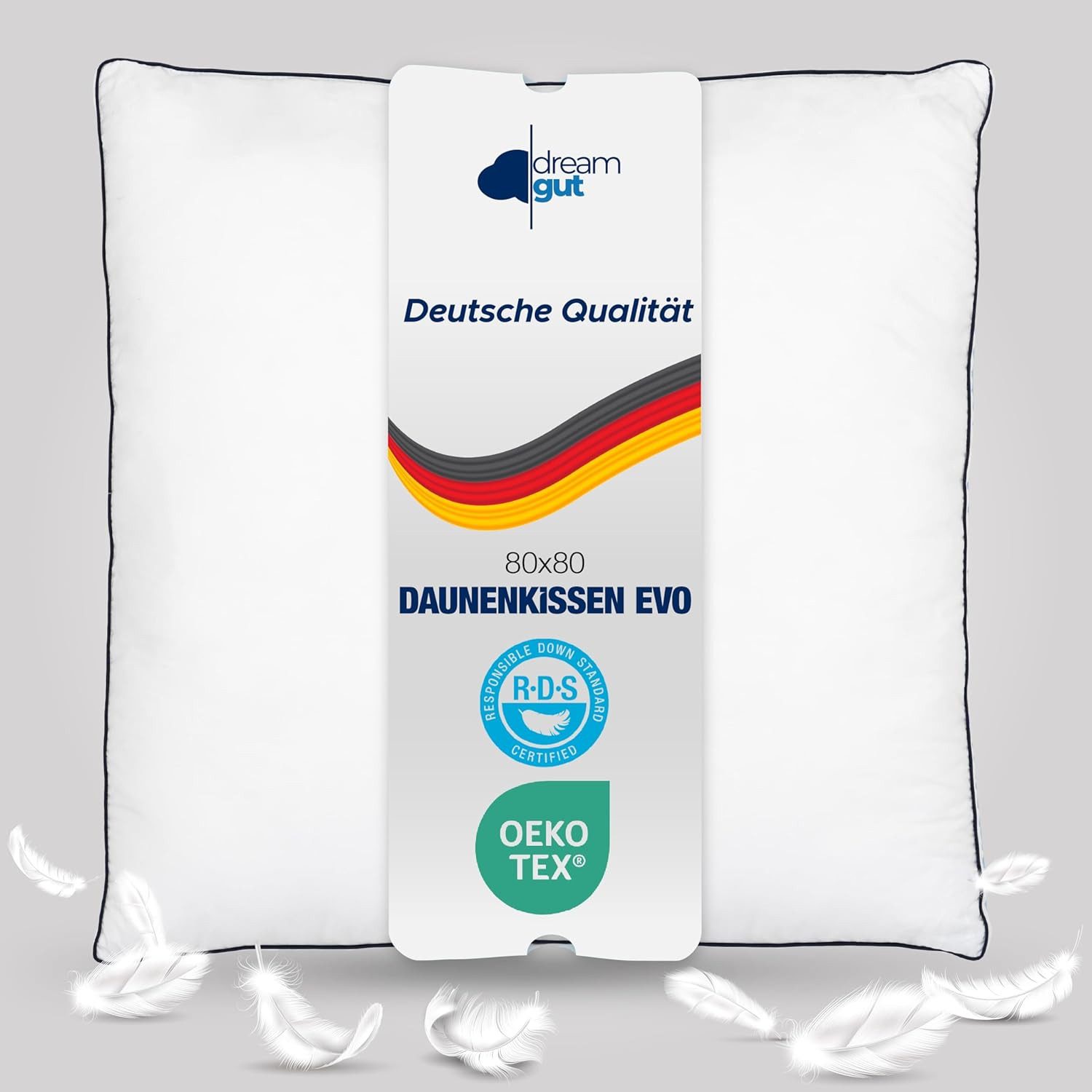 dream gut Daunenkissen innovatives High-End Fusionskopfkissen günstig online kaufen