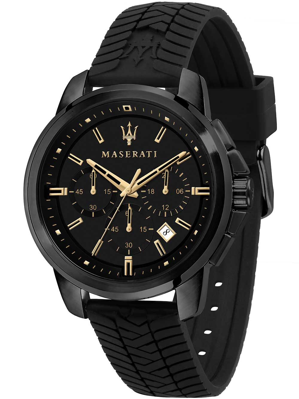 MASERATI Quarzuhr Maserati R8871621011 Successo Chronograph Herrenuhr 44mm günstig online kaufen