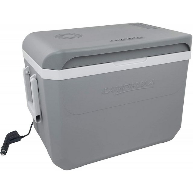 Campingaz Kühlbox Powerbox Plus 36 L – Kühlbox – hellgrau/weiß
