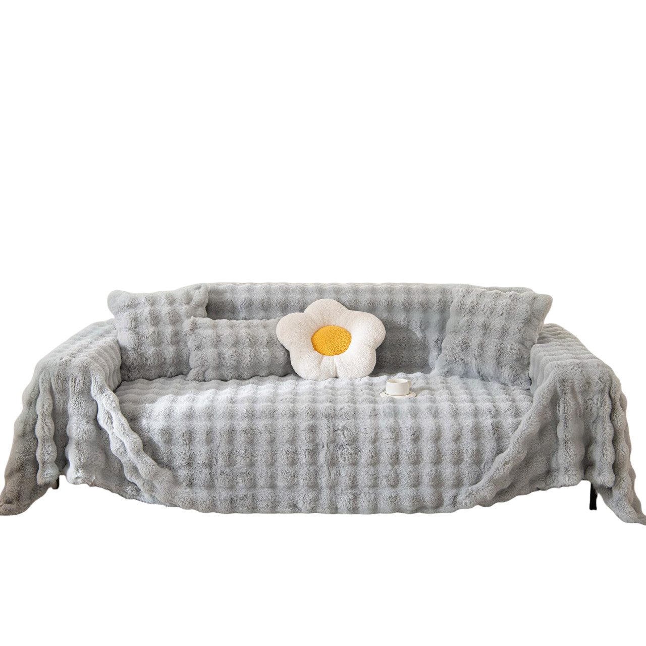 Zyronn Sofabezug Sofa überzug, Sofa Schutzdecke Kratzschutz für Sofa Couch überzug, Kratzschutz Sofa Katze, überwurfdeckenn Sofa Schutzdecke, Bezug fürs Sofa